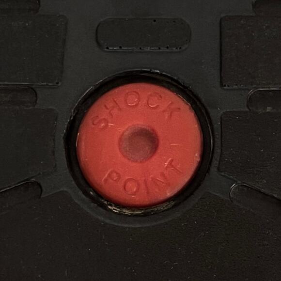 Ecco Shock Point Oxfords Sz 9 43 Extra Width Brown Distressed Leather Mens Shoes - Picture 10 of 13